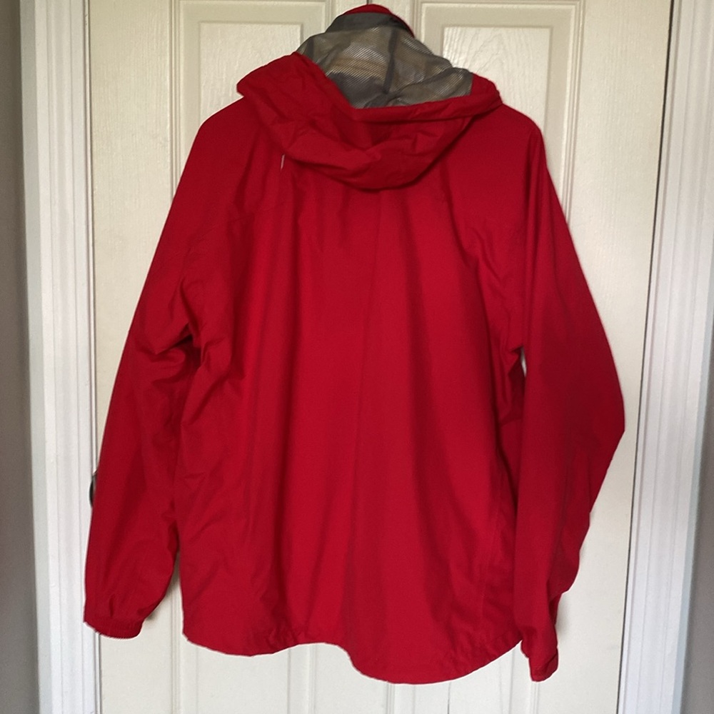 SALE🎈 Henry Lloyd Red Hooded Yachting Jacket with Gray Lining - Picture 9 of 17